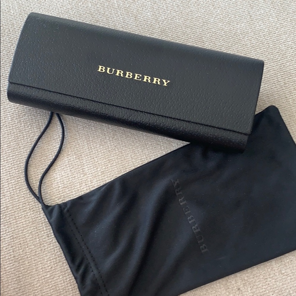 Burberry glasses case